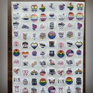 Pride stickers